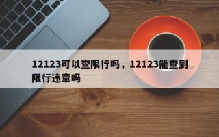 12123可以查限行吗，12123能查到限行违章吗